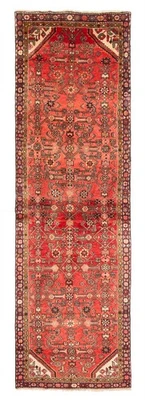 2'9" x 9'5" Vintage Hand-knotted Runner Rug Traditional Oriental Wool Carpet - Image 1 of 4