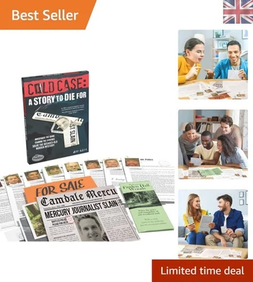 Investigate the Cold Case: A Thrilling Murder Mystery Game for Teens and Adults - Image 1 of 4