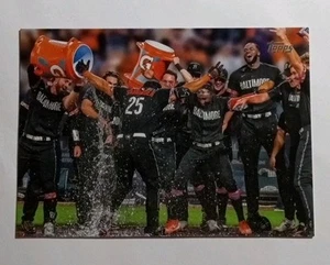 2025 25 Topps Serie 1 Baltimore Orioles # 170 Variazione immagine vera foto SP SSP - Foto 1 di 2