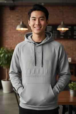 Ohio Bobcats Adult Hoodie Size 2XL University Team Gear - Image 1 of 4