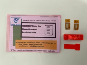Easiest Fuser Reset Chips TWIN PACK for OKI MC561 MC363 n w dn dw [C5P-FSR2x-ST] - Picture 1 of 9