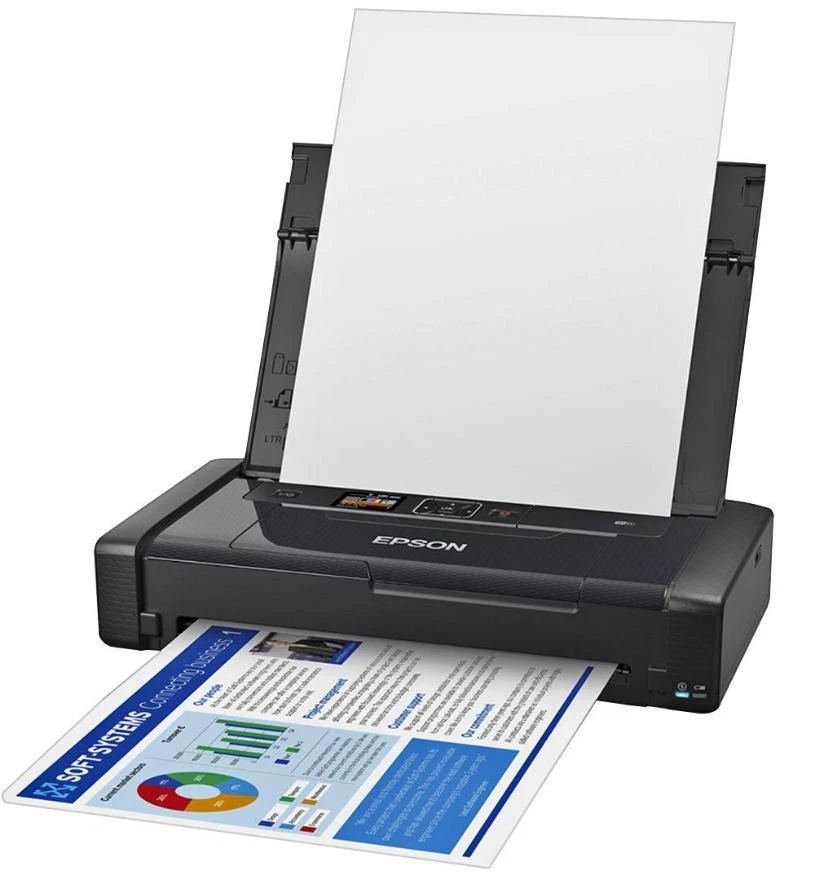 WorkForce WF-110W Portable Wireless A4 Inkjet Colour Printer - EPSON - Image 1 of 2