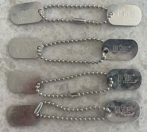Adventures GI Joe Dog Tags 12" Figure 4 Variations Army Air Force Navy Marines - Picture 1 of 6