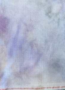 Handgefärbter Kreuzstich Stoff 14 ct. Aida 20" x 30", "Ewigkeit" - Bild 1 von 4