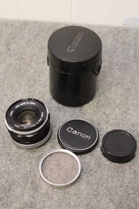 Canon FL FD 28mm f 3.5 Manual Focus Prime Lens vintage +Extras - Picture 1 of 12