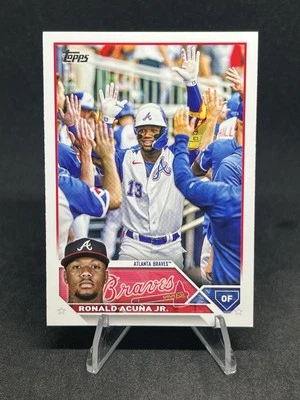 Ronald Acuna Jr. 2023 Topps #CTCSP-4 Flagship Collection SP Atlanta Braves - Image 1 of 2