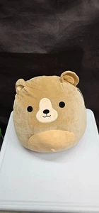 Neu mit Etikett - Seltener 16 Zoll Baron der braune Grizzlybär Squishmallow Plüschtier 2018 hellbraun - Bild 1 von 6