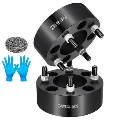 (2) 2 Inch 4x110 ATV Wheel Spacers 10x1.25 For 2009-2016 Suzuki King Quad 750 Foto 1 de 4