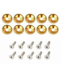 Chuma Tank 200 Efi VR10 Gold Unterlegscheiben 20er Set JDM - Bild 1 von 1