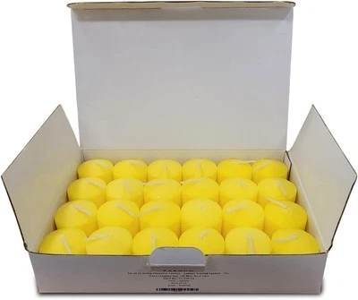 Set of 24 Votive Citronella Candles - Summer Scented - for Yellow  - Image 1 of 4