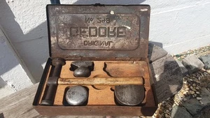 Vintage Gedore Panel Beating Body Hammer Dolly Set No 249 Read Description - Picture 1 of 16