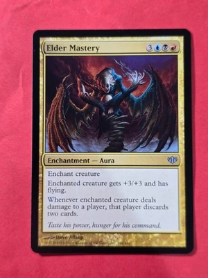 2009 Magic The Gathering Conflux #104 Elder Mastery, UC, NF, cd1 - Image 1 of 3