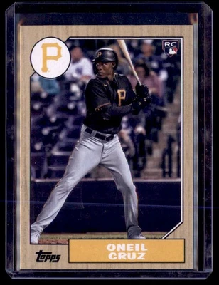 2022 Topps Oneil Cruz Pirates 211 RC Archives  - Image 1 of 2