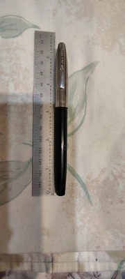 Pluma Estilográfica Sheaffer Dolphin T.D 500 Acero Inoxidable Punta Media Plumín EE. UU. Foto 1 de 4