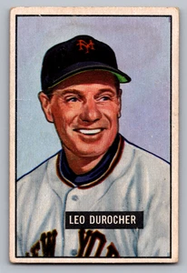 1951 BOWMAN #233 LEO "THE LIP" DUROCHER GIANTS - Bild 1 von 3