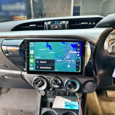 for 2015-24 Toyota Hilux Head Unit Wireless Apple CarPlay Android Auto 64G 8core - image 1 of 4
