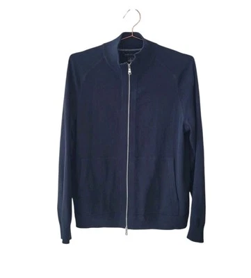 Pre-Owned BANANA REPUBLIC M Pima Cotton Cashmere Full Zip Cardigan Sweater - Image 1 of 4