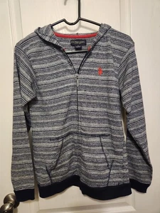 U.S. Polo Assn. Gr. 18 RN 127805 dunkelblau-weiß gestreift Unisex - Bild 1 von 6