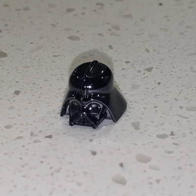 LEGO Chrome Black Darth Vader (sw0218) Helmet Only Excellent Condition Star Wars - Image 1 of 4