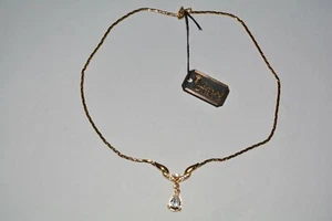 BARCS WOMANS TEAR DROP PENDANT NECKLACE CHAIN AUSTRALIAN MADE - Picture 1 of 2