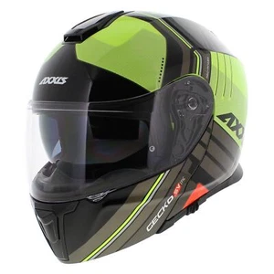 Axxis Gecko SV casco modular Epic brillo negro amarillo - Talla XS - Imagen 1 de 8