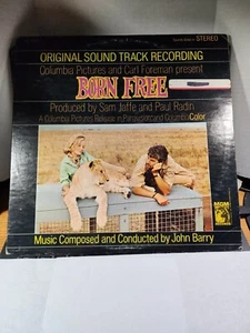 "BORN FREE" ORIGINAL MOVIE SOUNDTRACK -MGM SE-4368 VG R64 - Picture 1 of 2