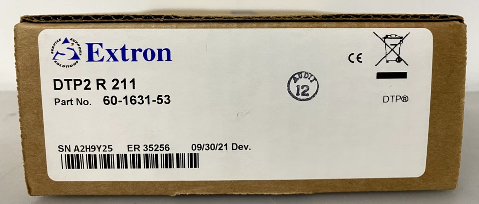 Extron DTP2 R 211 HDMI Receiver 4K/60 W/ Audio De-Embedding - Image 1 of 1