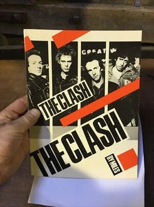 The Clash by Miles 1st Edition Omnibus Press 1981 PB Paperback Book Punk Good - Picture 1 of 11
