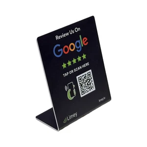 Wholesale 50x NFC Google Review Stands | Tap & Scan Table Displays - Picture 1 of 5