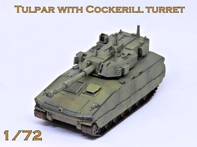 PRO BUILT 1/72 TULPAR w/Cockerill turret- ready model- NEW!!! - Image 1 of 4