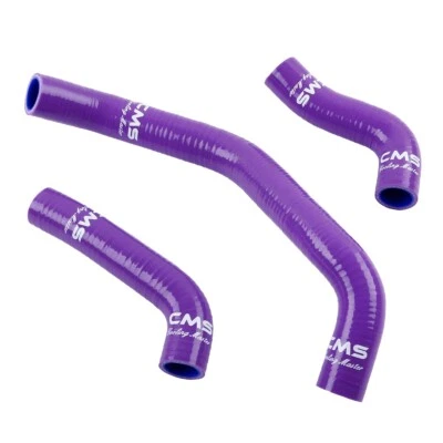 Purple for 1993-2005 Kawasaki Ninja ZX-11 ZX1100D ZZR1200 Silicone Radiator Hose - Imagem 1 de 4
