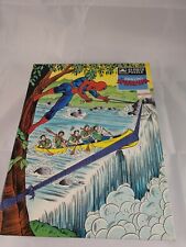 1988 Golden "The Amazing Spider-man" 63 Piece Jig-saw Puzzle Factory Sealed Box