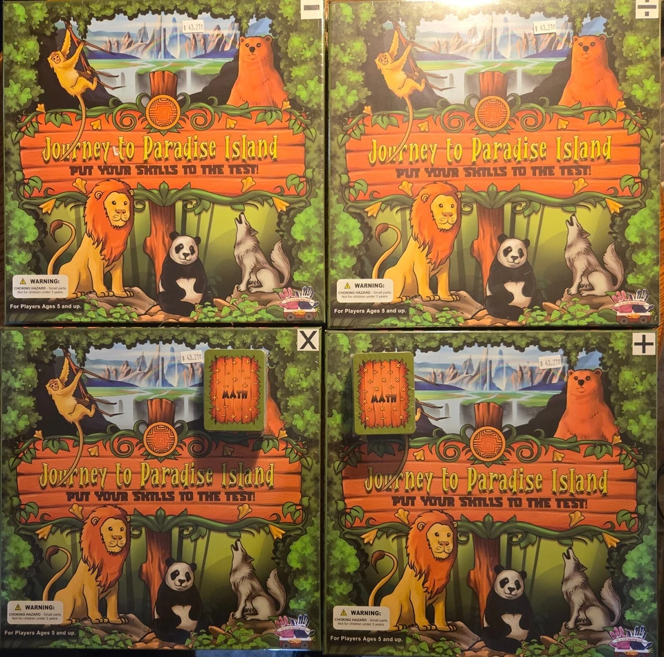 Journey to Paradise Island - Full Set (NIB, Ready to Ship) - Image 1 of 1