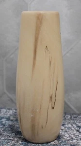 Jarrón artístico artesanal de madera clara Spinning Aspen Studios 6 3/4 pulgadas - Imagen 1 de 3