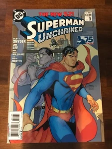 SUPERMAN UNCHAINED #2 CASI NUEVO 1:25 VARIANTE DE INCENTIVO MINORISTA DODSON - DC 2013 - Imagen 1 de 2