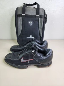 Nike Tiger Woods Zoom Collection Golfschuh schwarz Herren Gr. 13 mit Tasche GUC - Bild 1 von 11