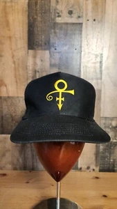 Vintage 90s PRINCE Snapback Hat Cap Musician Singer Guitarist Pop Icon Band - Picture 1 of 8