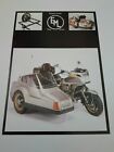 Prospectus Catalogue Moto Sidecar Eml Aspencade 1986