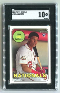 2018 Topps Heritage Juan Soto RC #502 SGC 10 GEM MINT 💎 - Bild 1 von 2