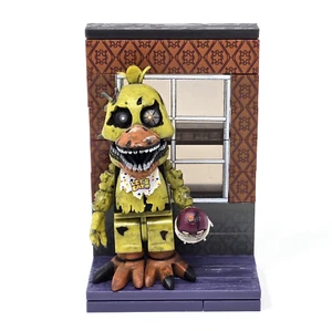 Five Nights at Freddys Nightmare Chica Right Hall Window Set McFarlane 12684 - Picture 1 of 7