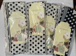 LOT OF 4 SCARFS- Life is beautiful neck scarfs - NEW - Picture 1 of 3