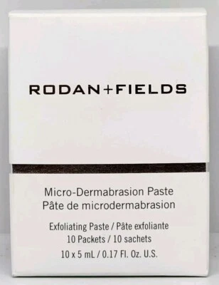Rodan + Fields Micro-Dermabrasion Paste Facial Exfoliator 10 Packets New in Box - Image 1 of 4