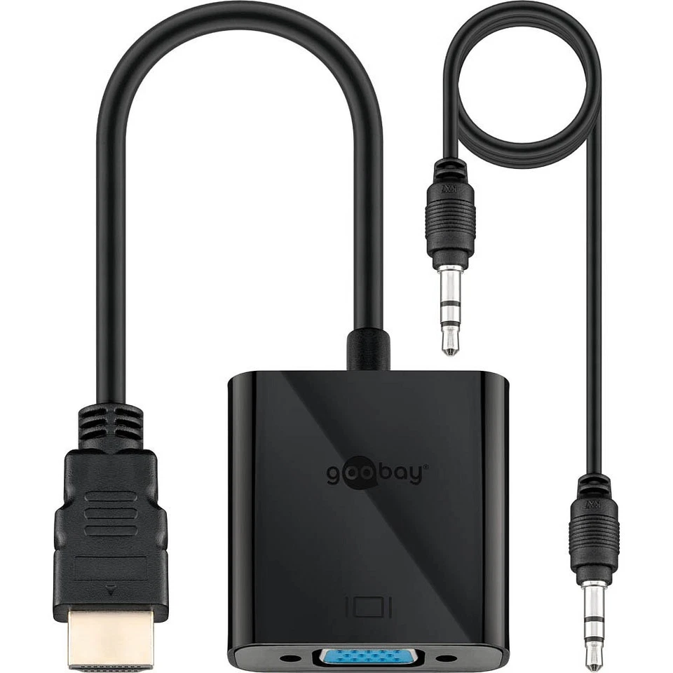Goobay Adapter 68793 2487 HDMI zu VGA