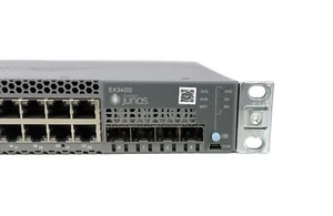 Juniper EX3400-24T 24-port Gigabit Switch 4xSFP+ 2xQSFP 1xPSU - Bild 1 von 4