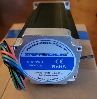 High Torque Nema 23 Cnc Stepper Motor 114mm 425oz.in/3nm Cnc Mill Lathe Router - Image 1 of 4