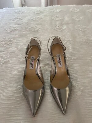 Jimmy Choo Cristal Tobillo Correa Talla 9.5 Foto 1 de 4