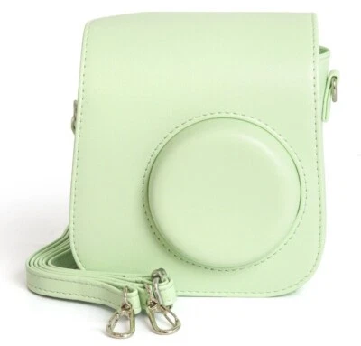 PU Leather Case For Fujifilm INSTAX MINI SE 7+ 12 11 SQUARE SQ1 Camera Cover Bag - Image 1 of 4