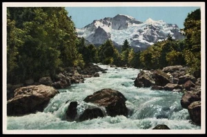 Weisse Lutschine Und Jungfrau Switzerland Thor E. Gyger Postcard - Picture 1 of 2