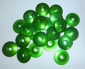 New Kelly green CNC machined Aheadset stem top cap - alloy anodized - 1 1/8" - Picture 1 of 1