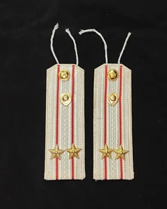 New Russian Soviet MVD Police Colonel Parade Uniform Shirt shoulder boards USSR - Picture 1 of 2